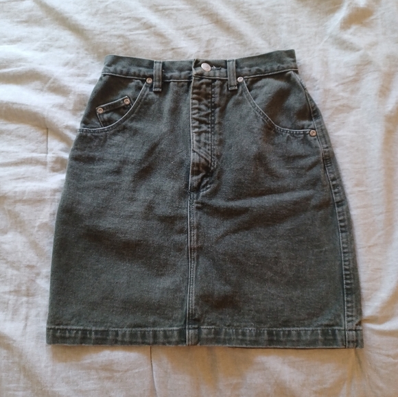 Wrangler Dresses & Skirts - Vintage Wrangler Green Skirt